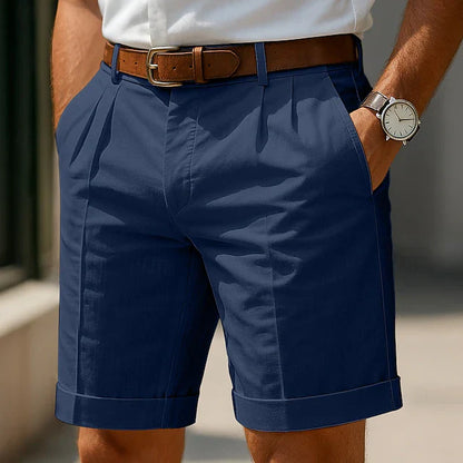 Matteo | Pantaloncini plissettati da uomo su misura